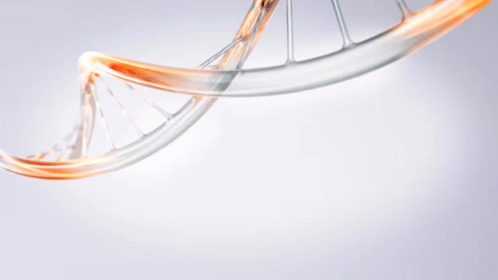 Plasmid DNA helix schematic